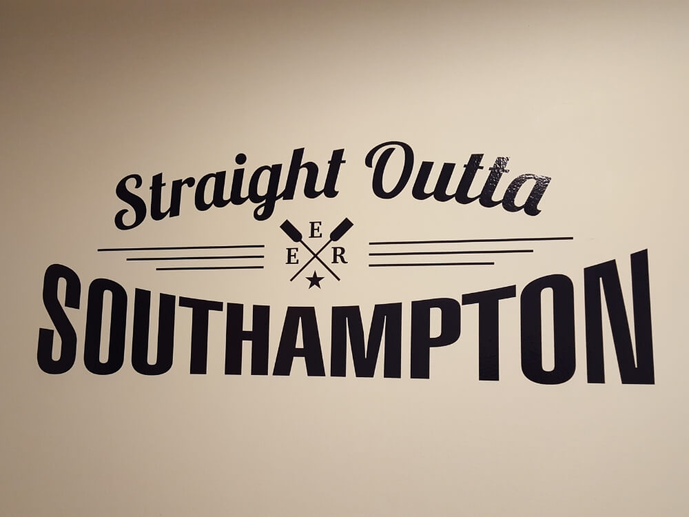 wall decal for southampton