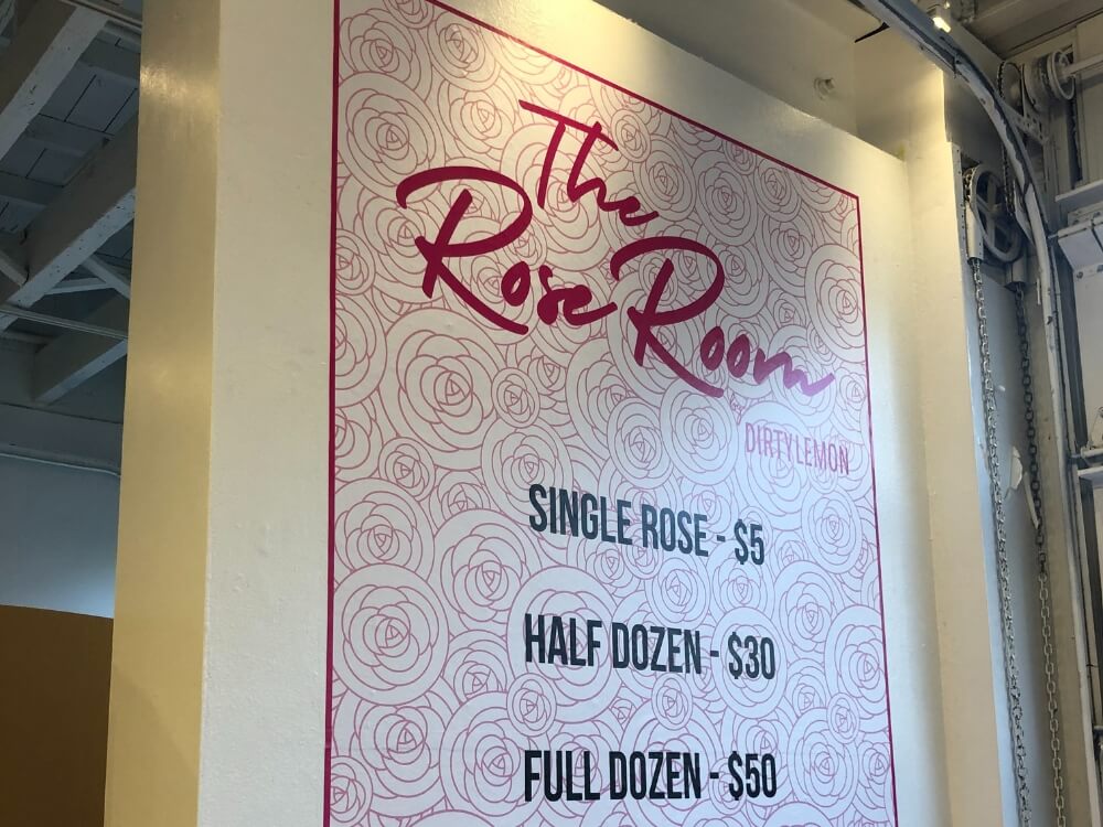 wall wrap for the rose room